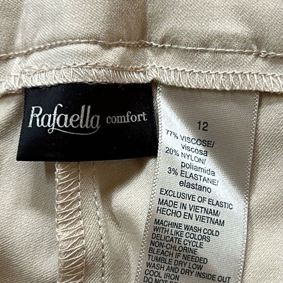 NEW Rafaella Light Tan Capris - Picture 5 of 7